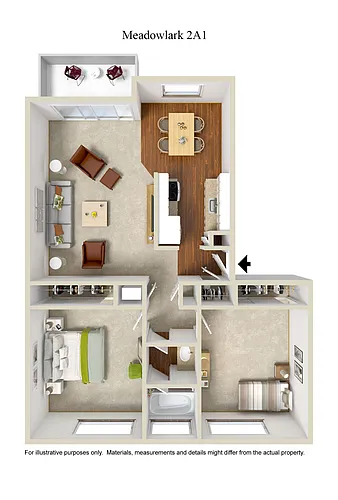 Floor plan Meadowlark