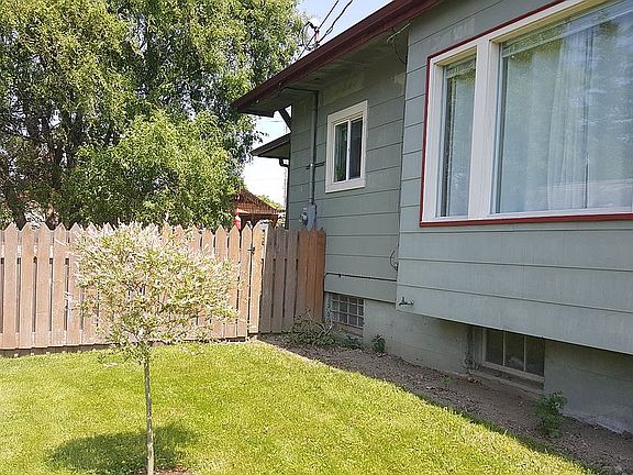 West side into back yard