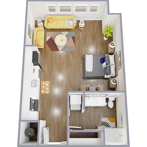 Floor plan Cashmere Tuffit