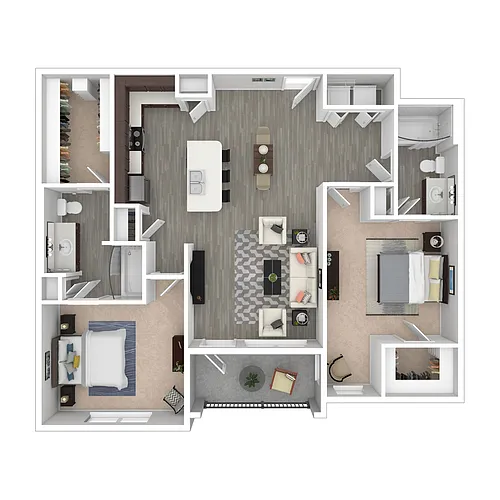 Floor plan B3
