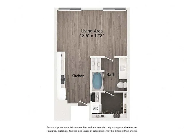 Floor plan EA1.A