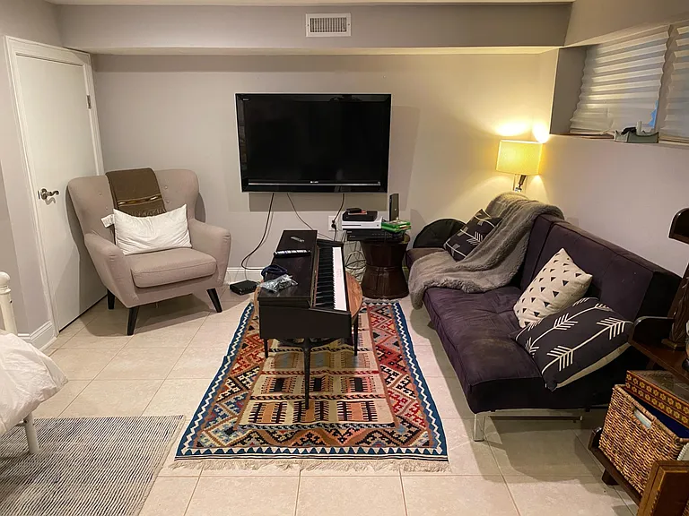 Lower level Studio with kitchenette and full bathroom