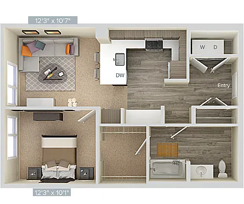 Floor plan A5-722
