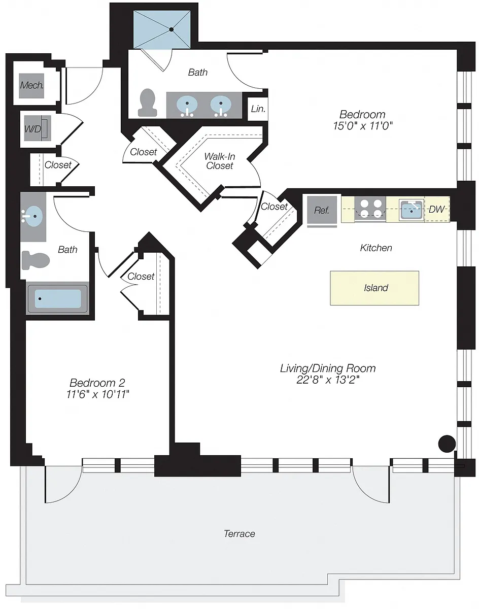 Floor plan B7
