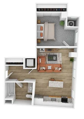 Floor plan Tulip (BLDG II)