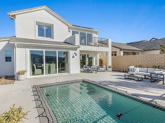 WR WR Meadow Plan 7 Model Home Pool Area