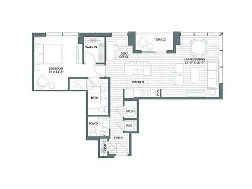 Floor plan A4-PH
