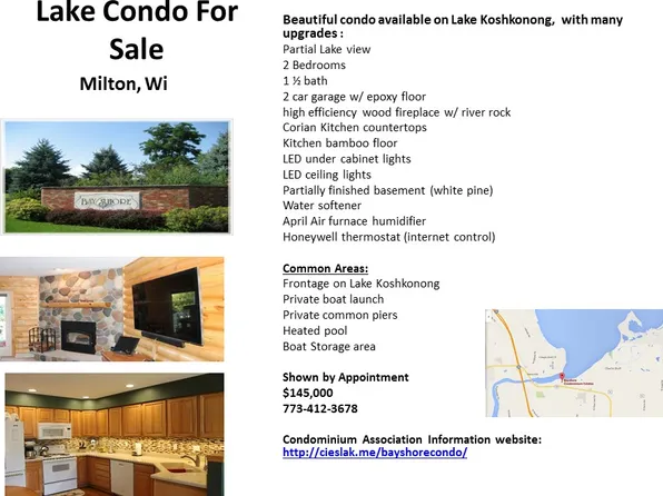 10733 N Bay Shore Ln, Milton, WI 53563