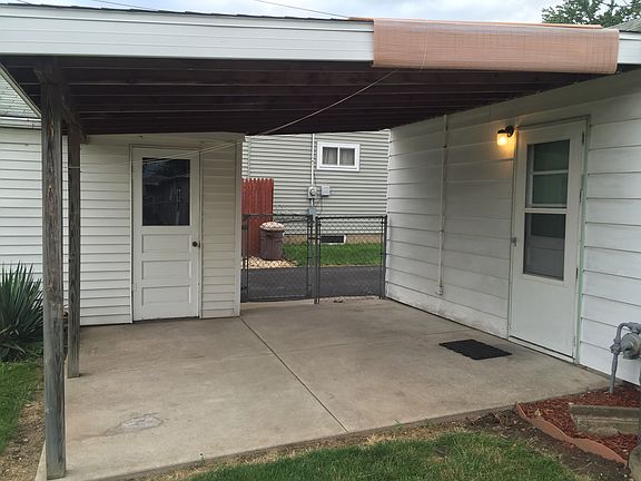 Enjoy a covered patio