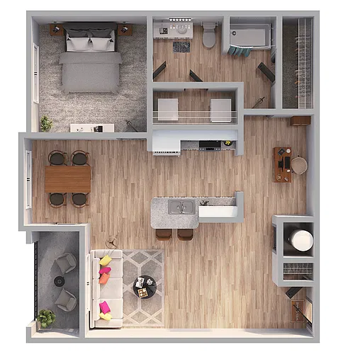 Floor plan A8