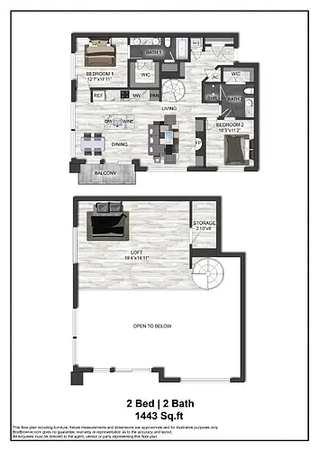 Floor plan B7L