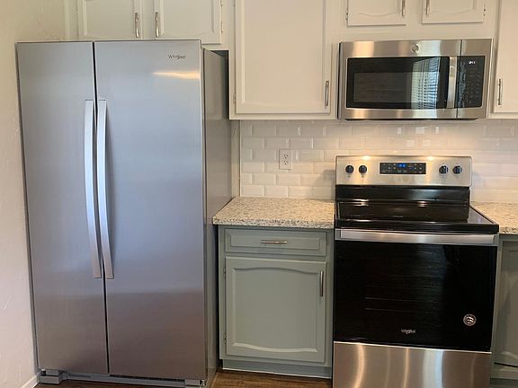 New SS appliances.