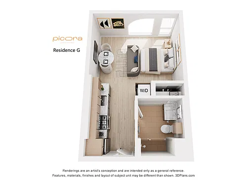 Floor plan G