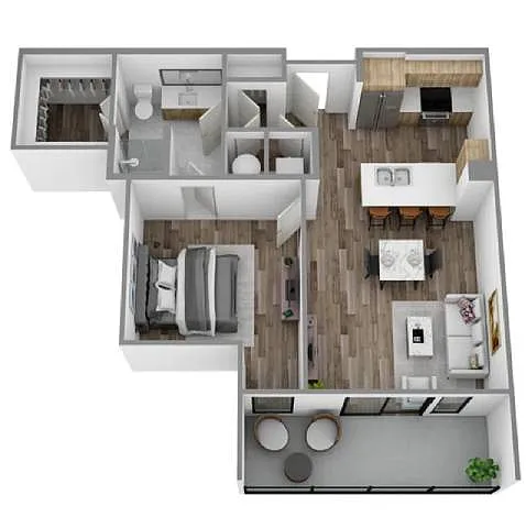 Floor plan B