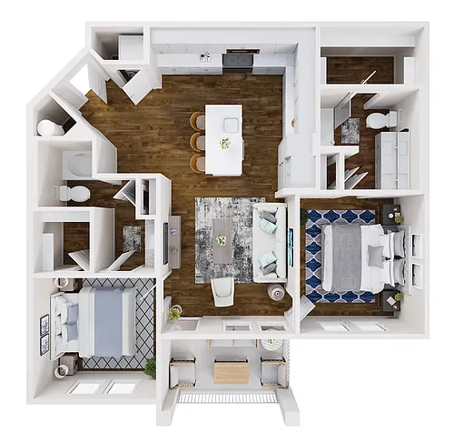 Floor plan B6