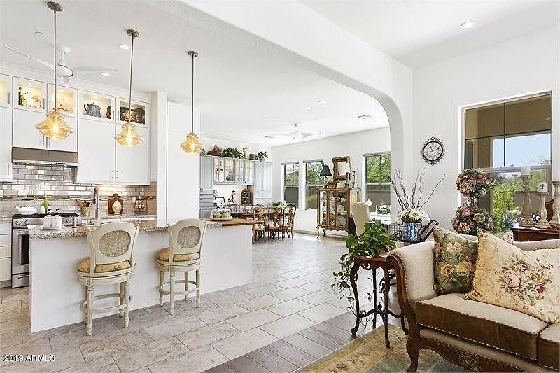 view of great room from living room