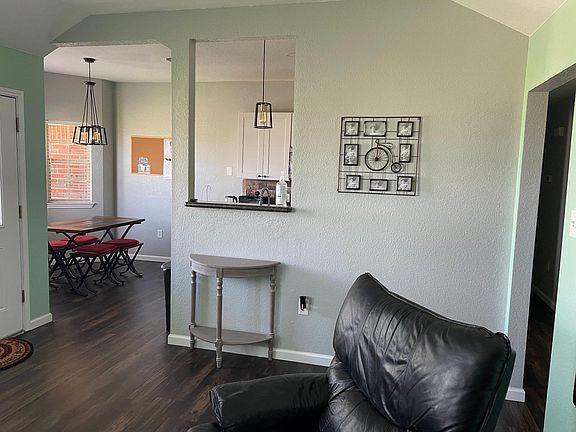 View of dining area from living room
