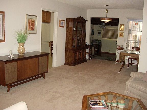 Living room view into Family room