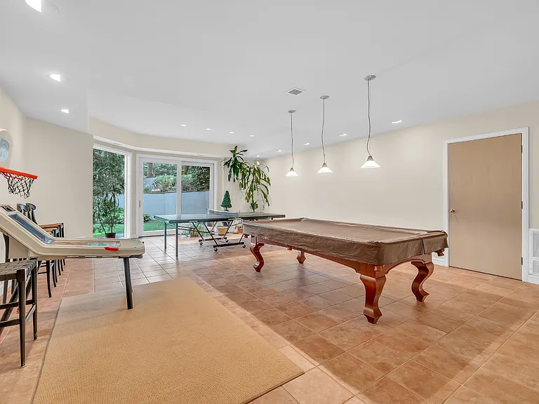recreation room- basement