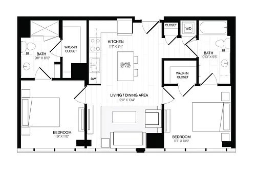 Floor plan B1