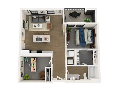 Floor plan B