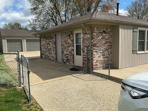 Concrete driveway