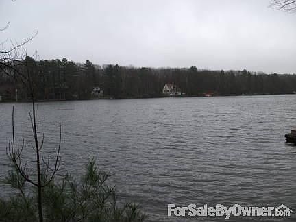 View of water from shore.