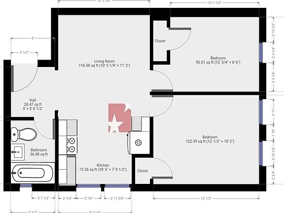 4th image of 3127 35th St APT 1