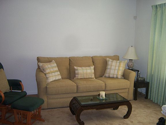 Open floor plan of living area