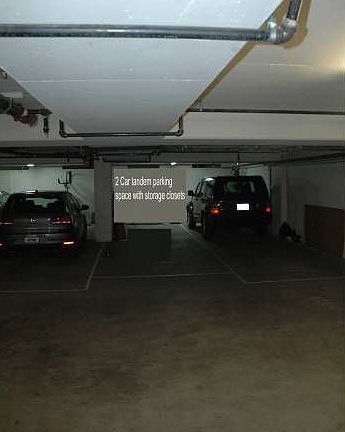2 car tandem parking spac