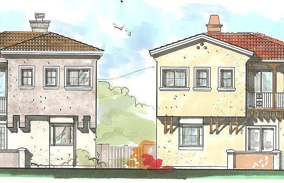 Front View Design One