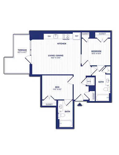 Floor plan A7D