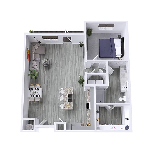 Floor plan Post Oak