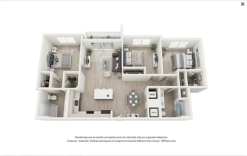 Floor plan Crest