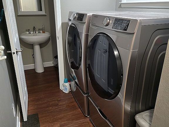 Laundry towards Half Bath
