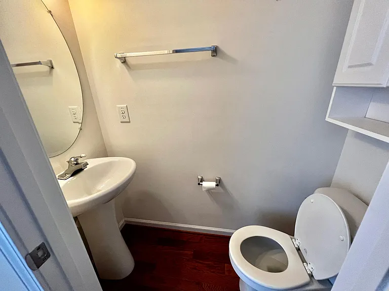 Half bath just off the living room