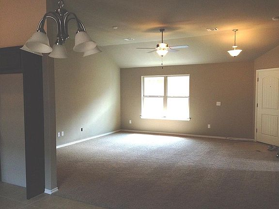 Living room from dining area view