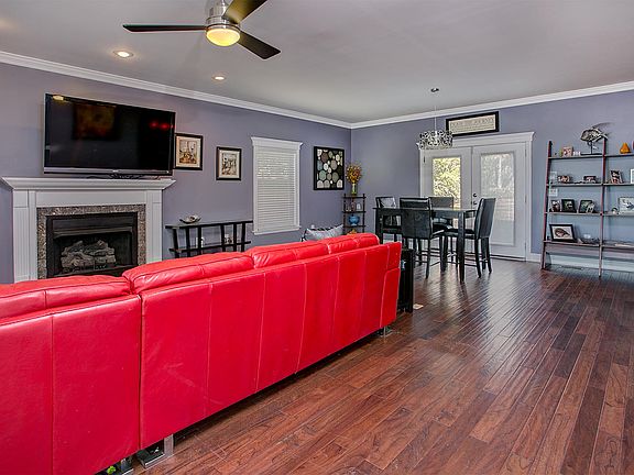 Fireplace, Molding, fan