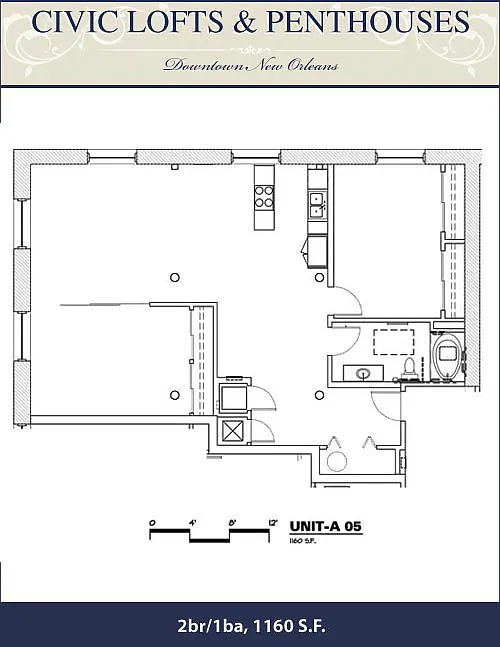 Floor plan A305