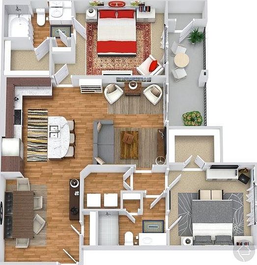 Spacious Apartmewnt includes Washer/Dryer