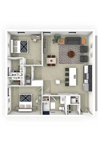 Floor plan P