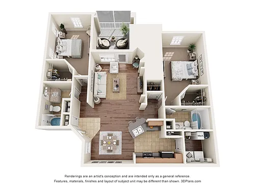 Floor plan Davenport