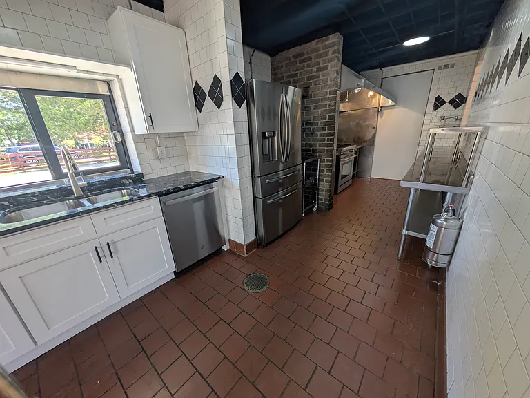 Large kitchen area