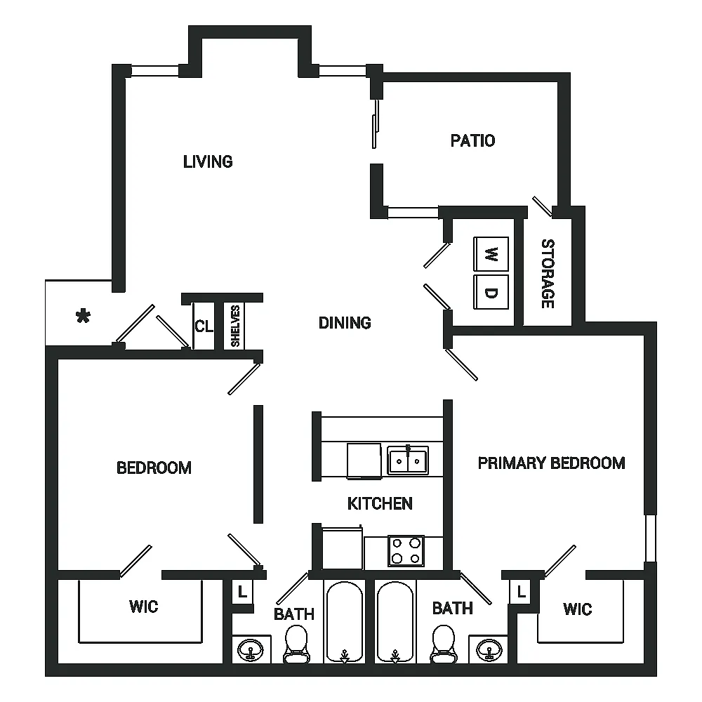 Floor plan B2