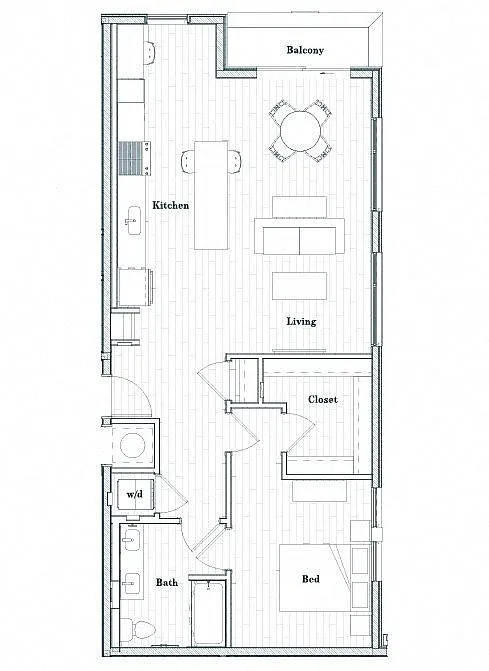 Floor plan W1E