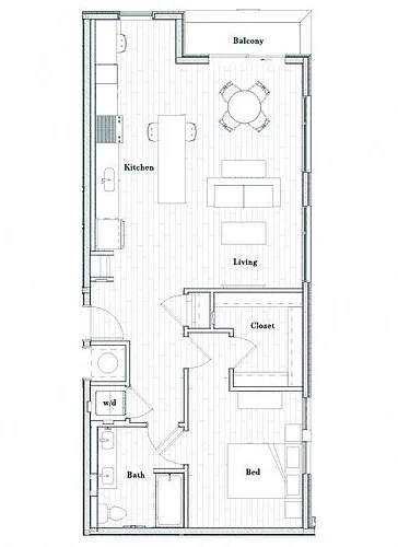 Floor plan W1E