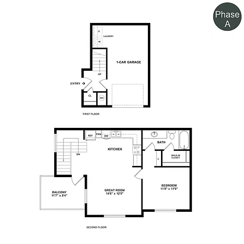 Floor plan The Flats Plan 2B