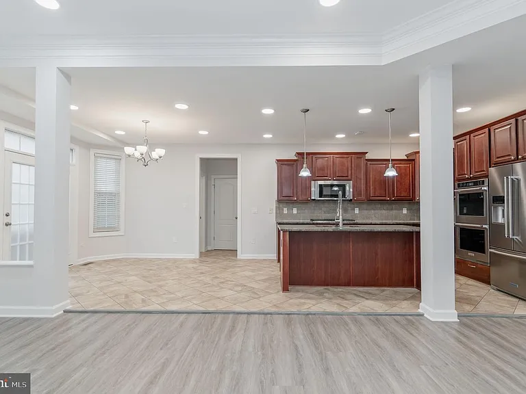 View of Kitchen from Living Room