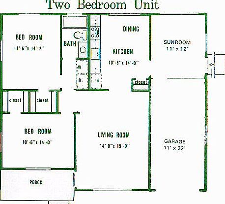 Add a wall for 2 bedroom