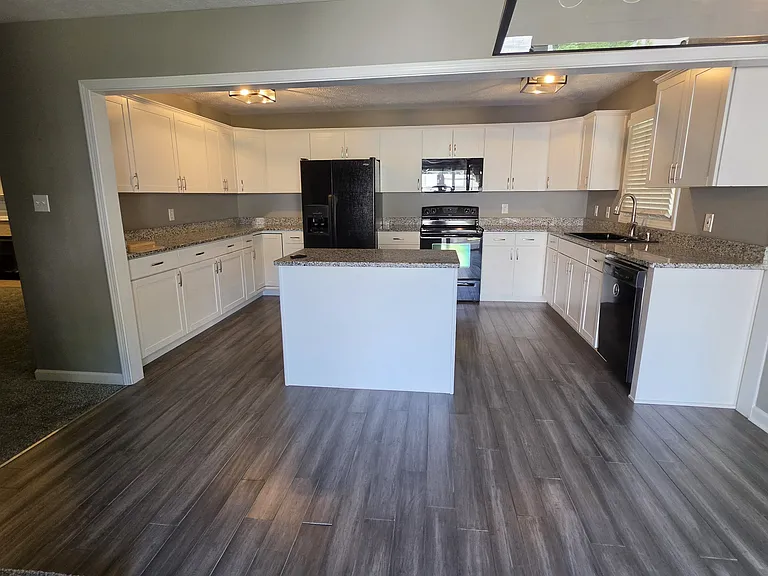 Kitchen, fully updated with granite counter tops.
